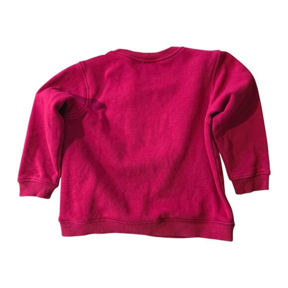 VTG Looney Tunes Friends Forever Sweater Girl sz 6 Warner Brother Red Pullover - Picture 2 of 7